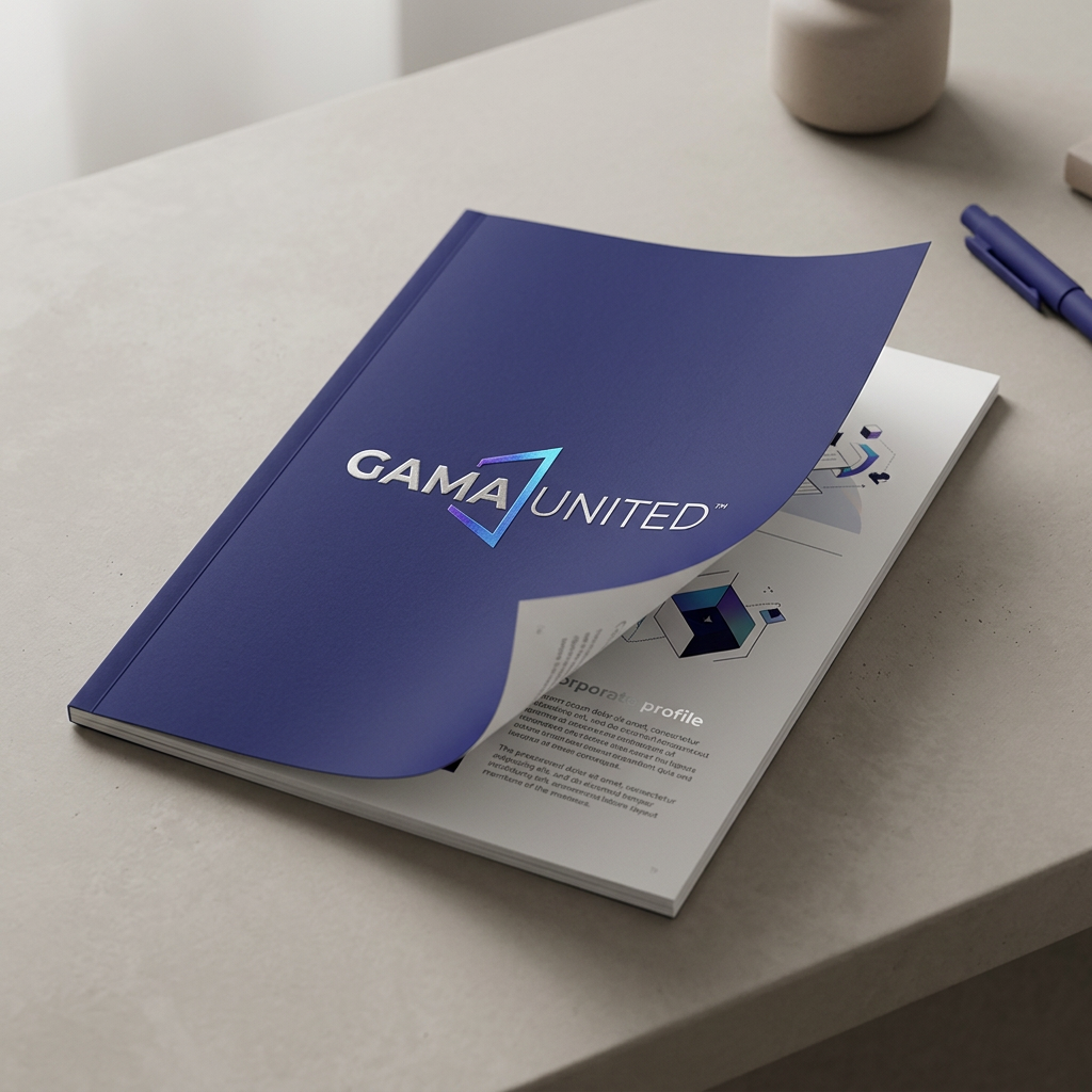 Brošure i katalozi sa logotipom — Gama United