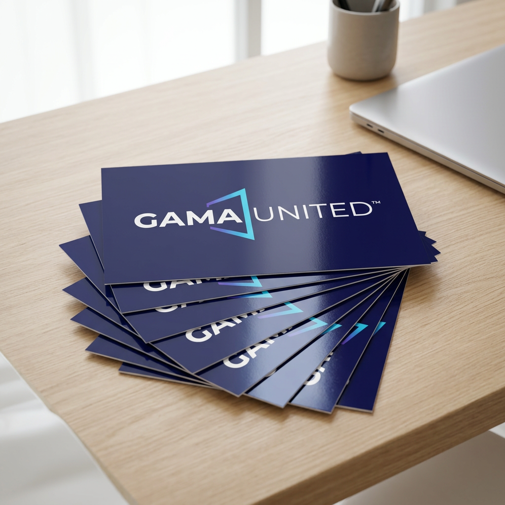 Flajeri sa logotipom — Gama United