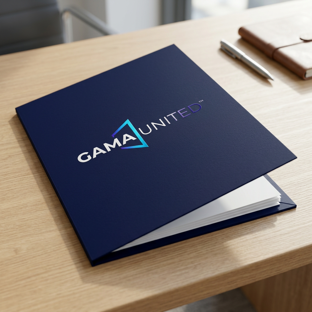 Folderi sa logotipom — Gama United
