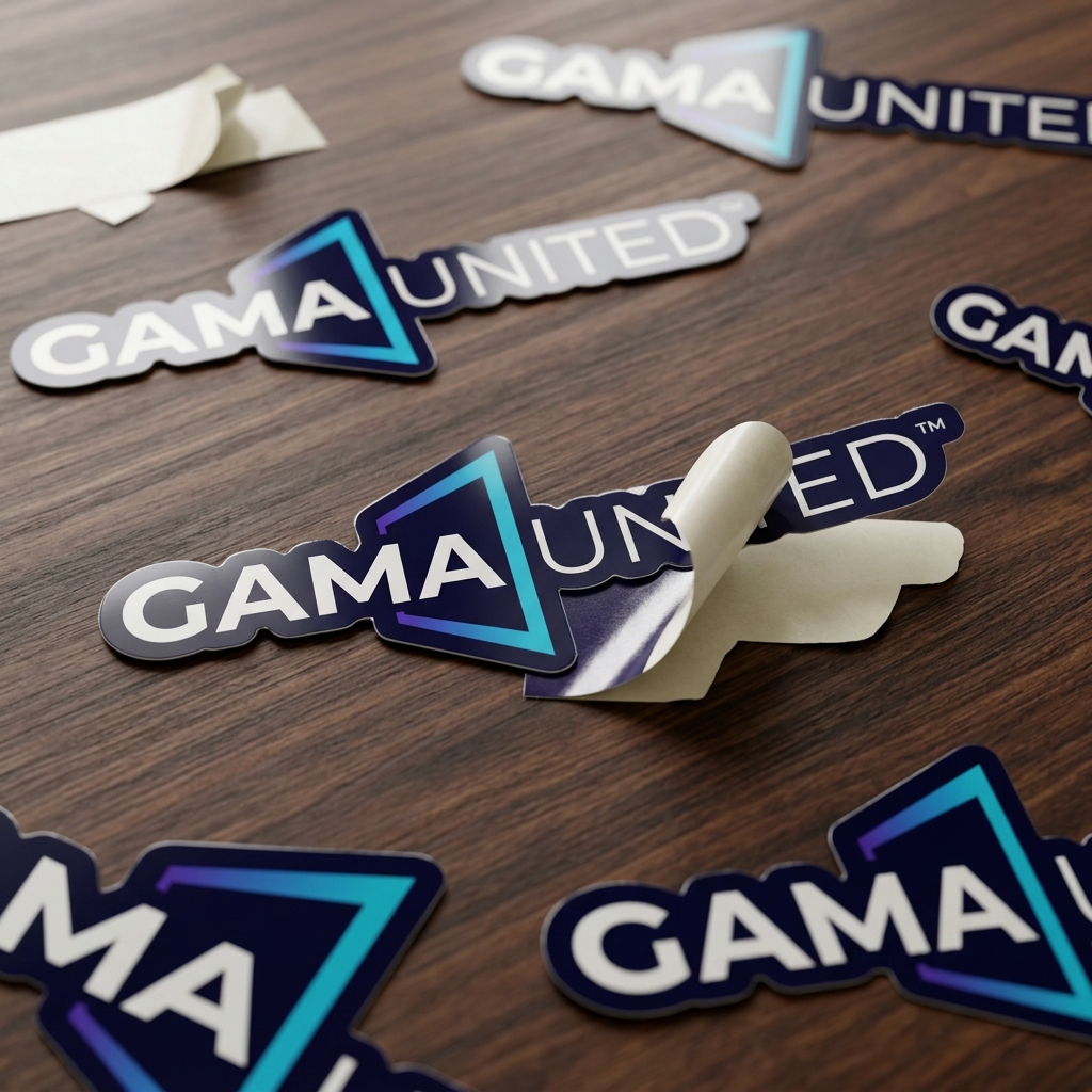 Nalepnice sa logotipom — Gama United