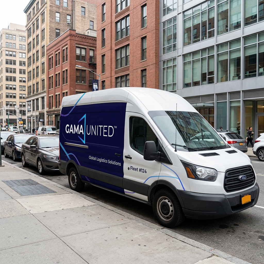 Brendiranje vozila sa logotipom — Gama United